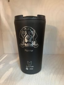 Coffee Thermos Pointer Black 